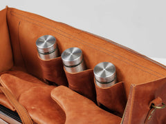 Leather Grill Bag, BBQ Tool Storage