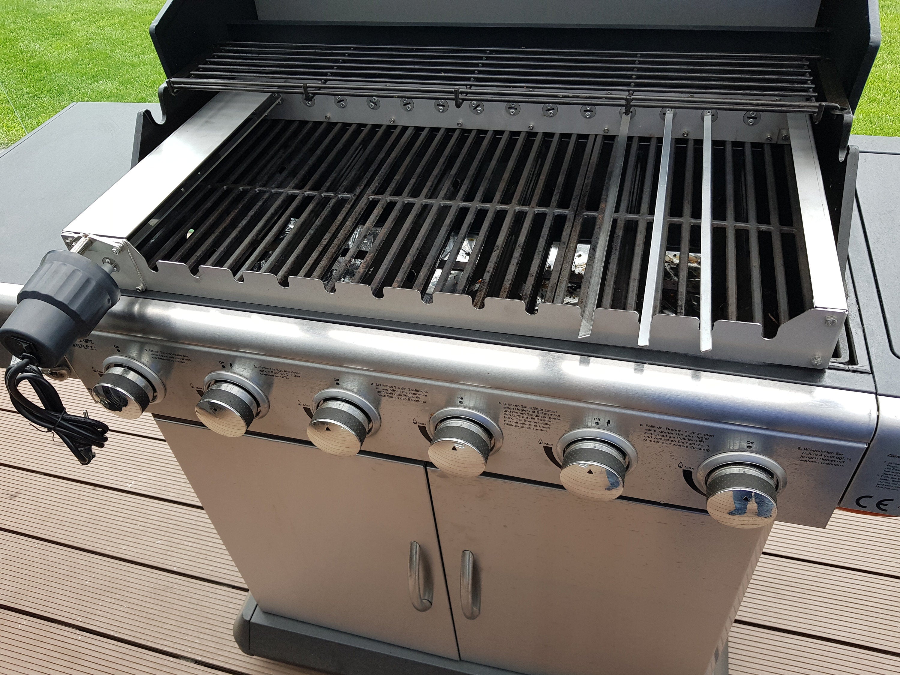 Skewer Rotation Device for Gas Grill, Shashlik, BBQ