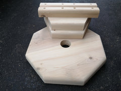 Kids Cedar Octagon Picnic Table Kit – DIY Children’s Outdoor Table