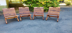 Collapsible Cedar Nesting Chair