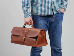 Leather Grill Bag, BBQ Tool Storage