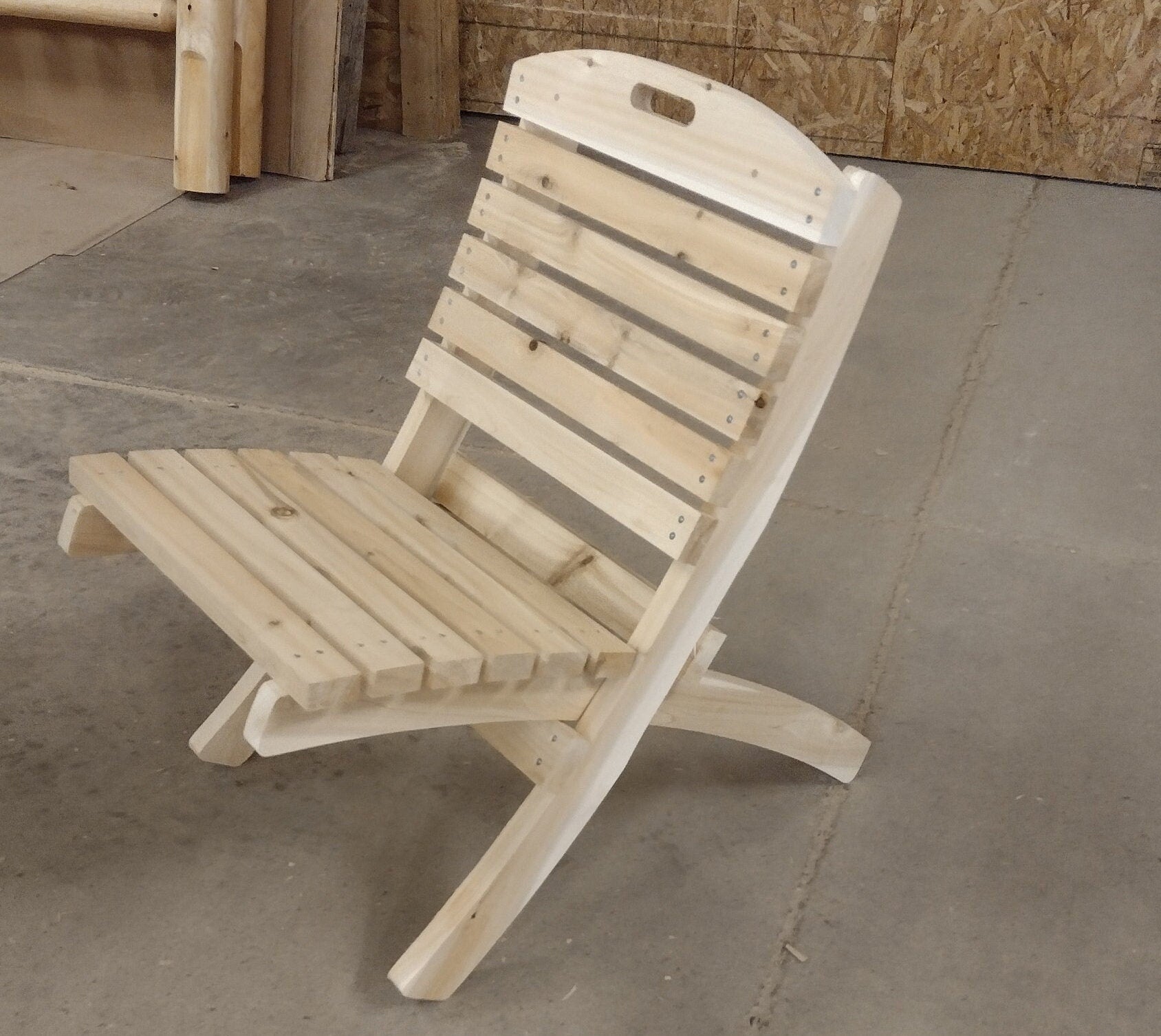 White Cedar Accent Chair