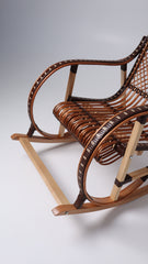 Rattan Rocking Chair, Wicker Rocking Chair, Willow Rocking Chair, Lounge Chair, Outdoor Chair