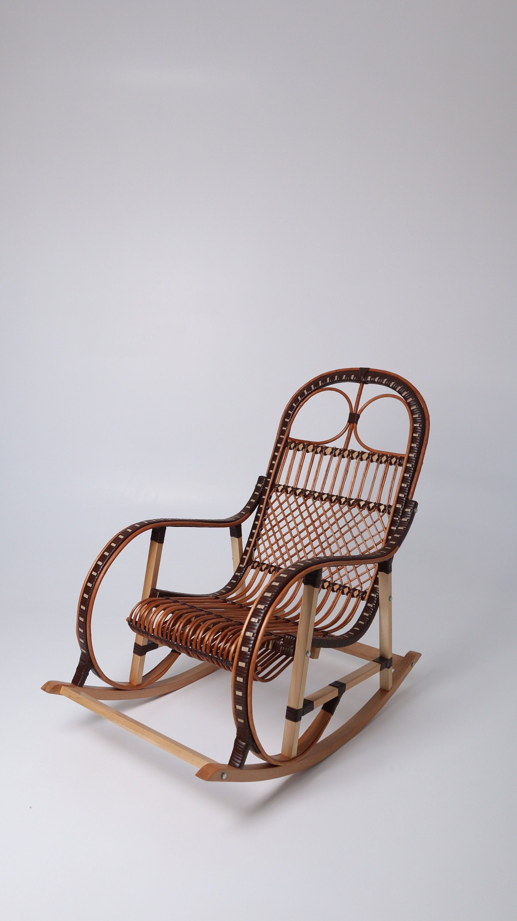 Rattan Rocking Chair, Wicker Rocking Chair, Willow Rocking Chair, Lounge Chair, Outdoor Chair