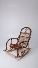 Rattan Rocking Chair, Wicker Rocking Chair, Willow Rocking Chair, Lounge Chair, Outdoor Chair
