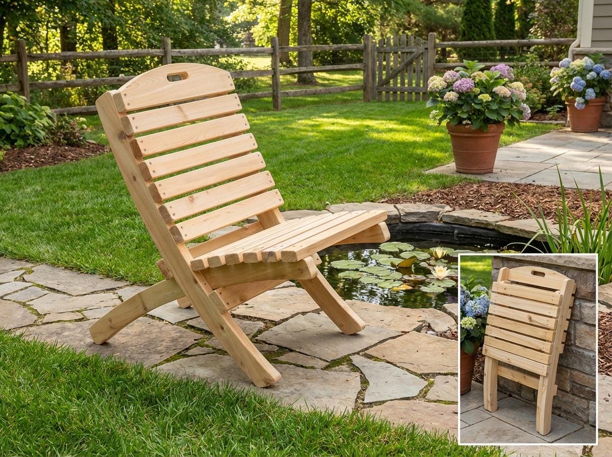 White Cedar Accent Chair