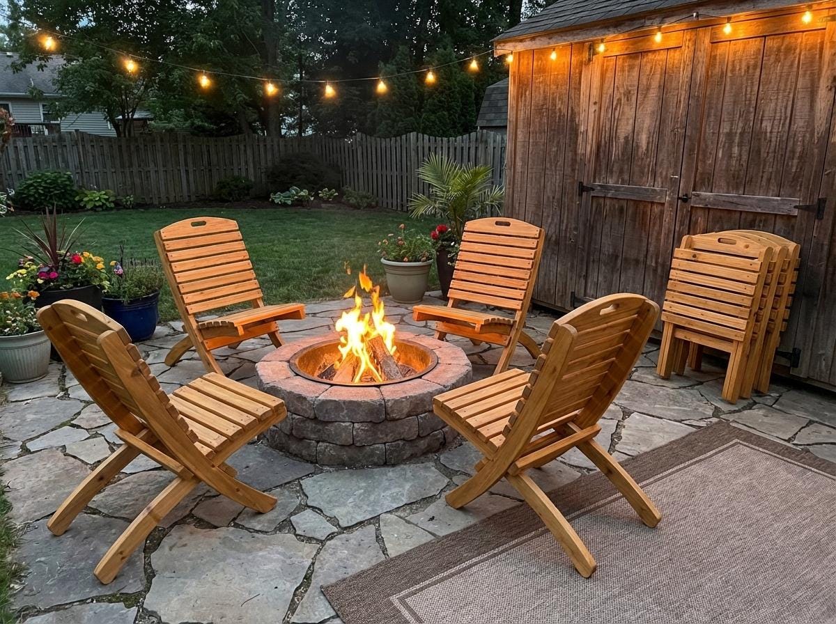 White Cedar Accent Chair